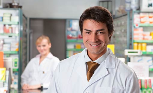 two doctors in an office